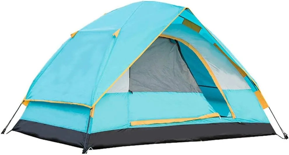 Family Tent Outdoor Tent Family Camping Backpack Tents Beach Tent Instant Portable Quick Cabana Sun Shelter Water Resistant Outdoor Tent, 3, Grass Green