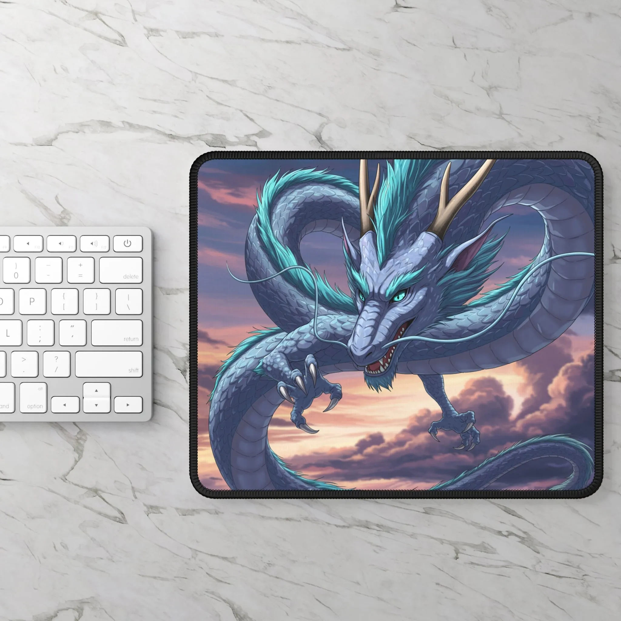 Fantasy Dragon Gaming Mouse Pad - Epic Gamer Decor