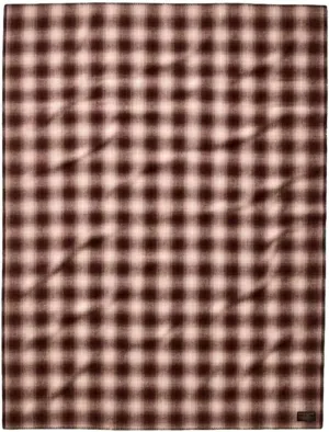 Filson Mackinaw Wool Blanket, Brown/Tan Ombre