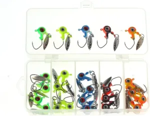 Fishing Jig Hooks Kit High Performance Baits Bass Trout Crappie 0.14oz/0.08oz