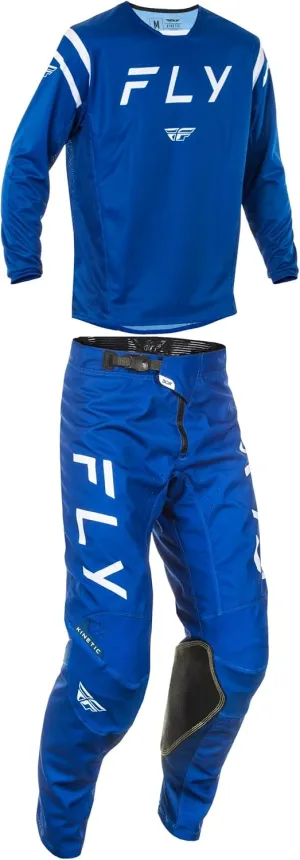 Fly Racing Kinetic Center Men's Moto Gear Set - Pant and Jersey Combo