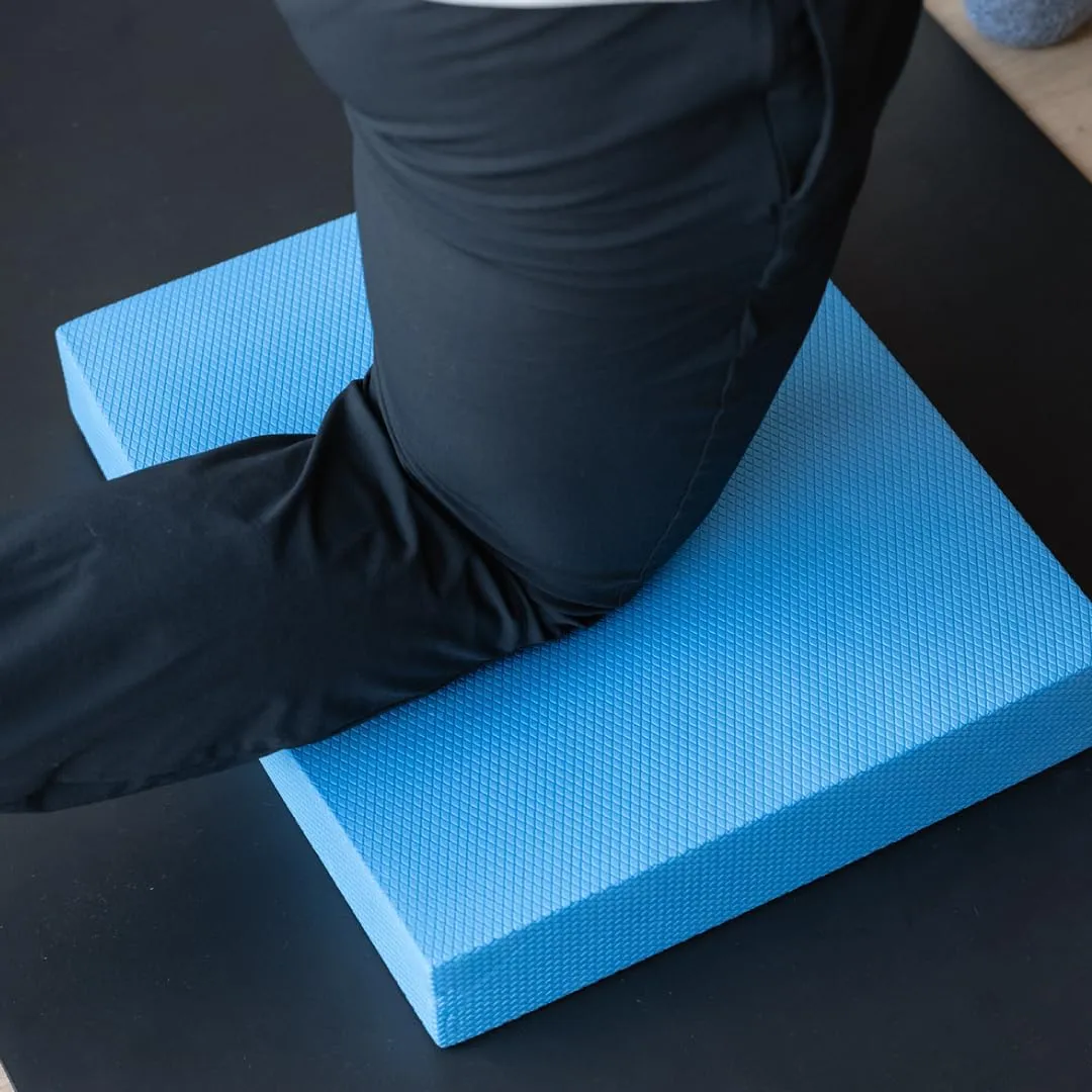 Foam Balance Pad | Exercise Pad for Physical Therapy, Yoga, Dancing, Balance Training, Pilates, and Fitness | 15.75" x 13" x 2.375" thick