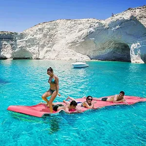 Foam Water Floating Pad, 3-Layer Foam Floating Island for Pool Outdoor Water Activities,270X90X3.3cm ()