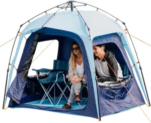 FOFANA MultiPod - Pop-Up All-Weather Sports Tent - Multipurpose Pod 270 View Multi-Person - Sports Mom and Dad Essentials