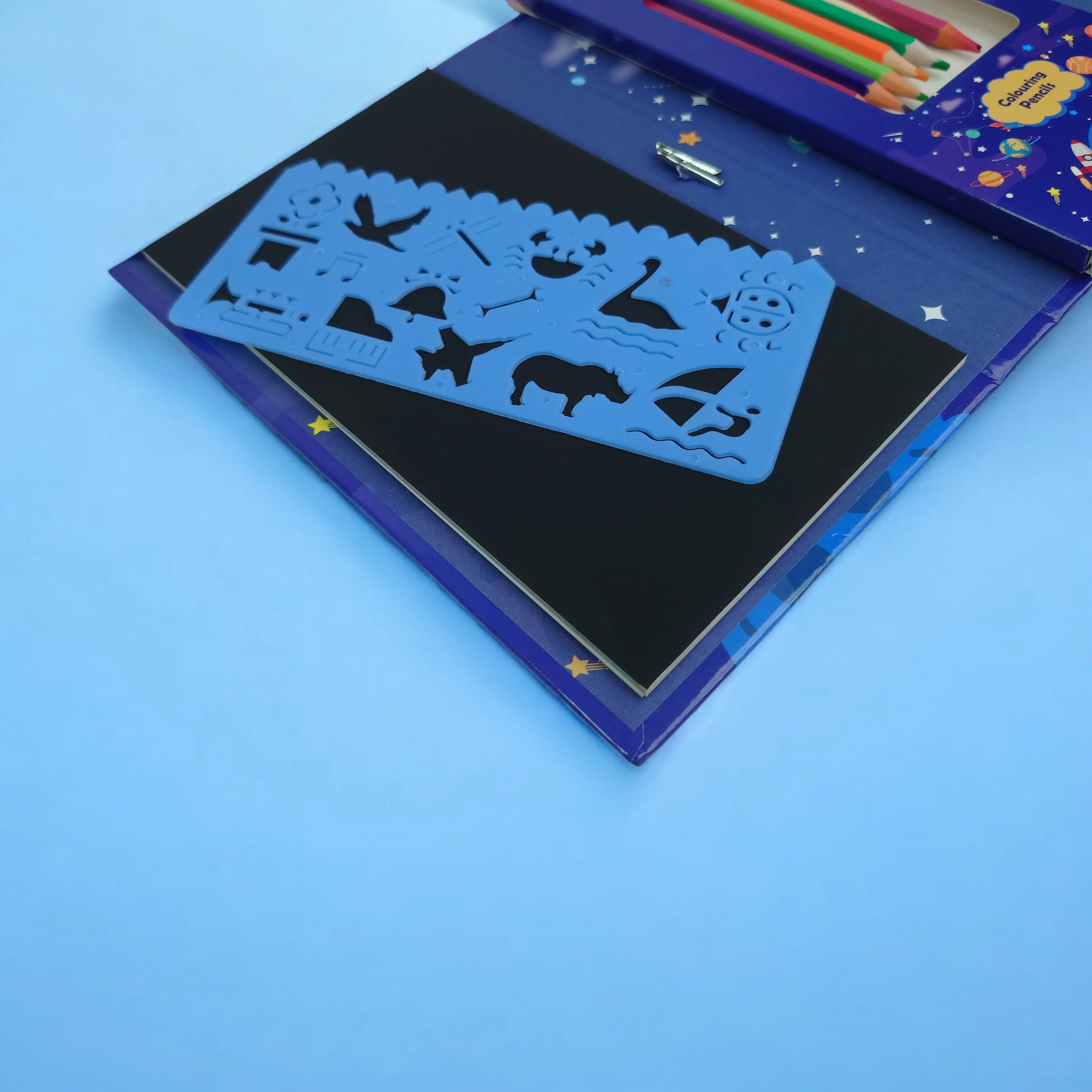 foldable colouring book