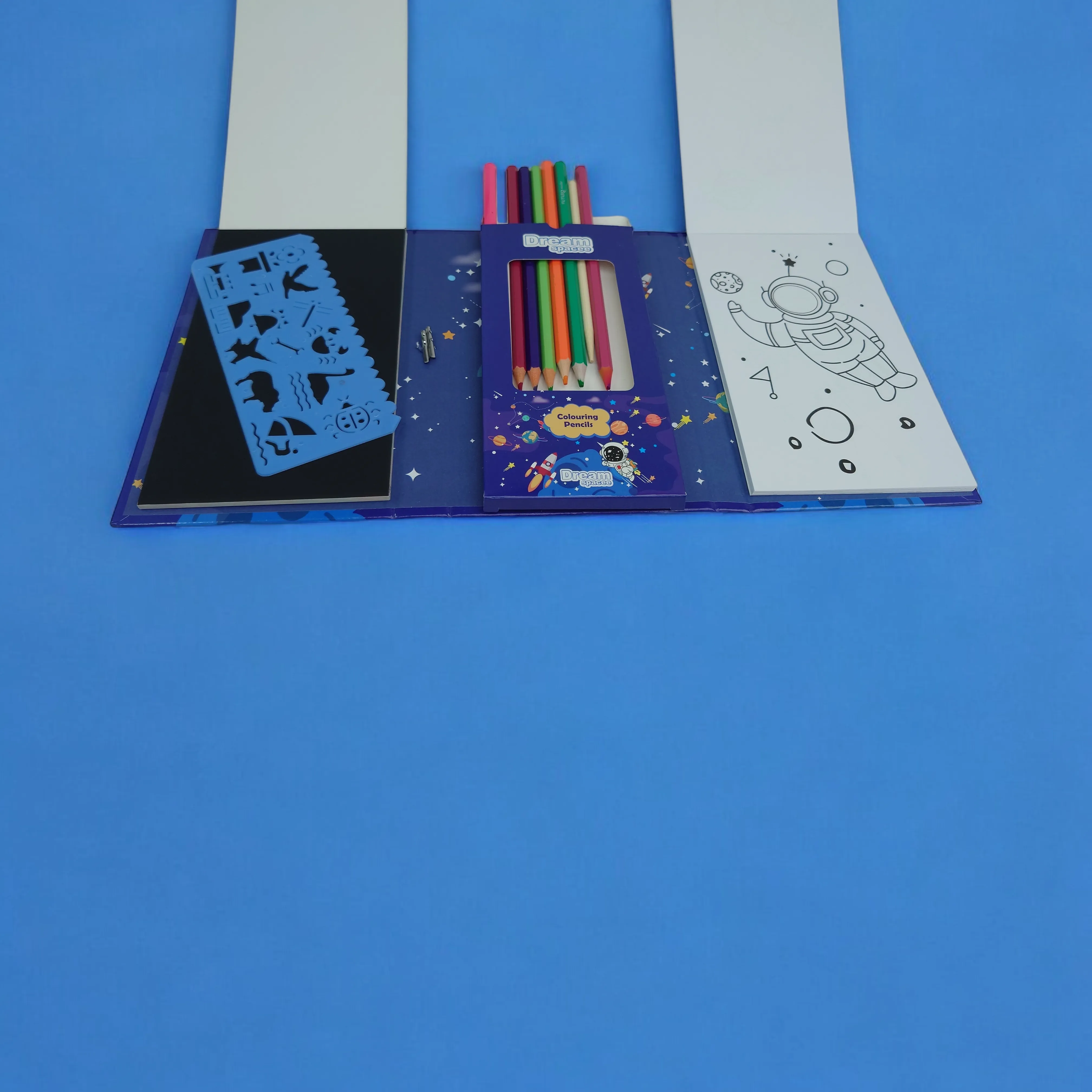 foldable colouring book