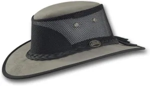 Foldaway Cattle Suede Cooler Leather Hat - Item 1064