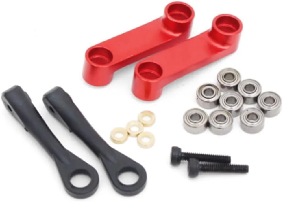 for Devil X360 RC Helicopter Aluminum Alloy CNC Radius Arm Set Spare Part for Devil X360 RC Helicopter Accessories Part