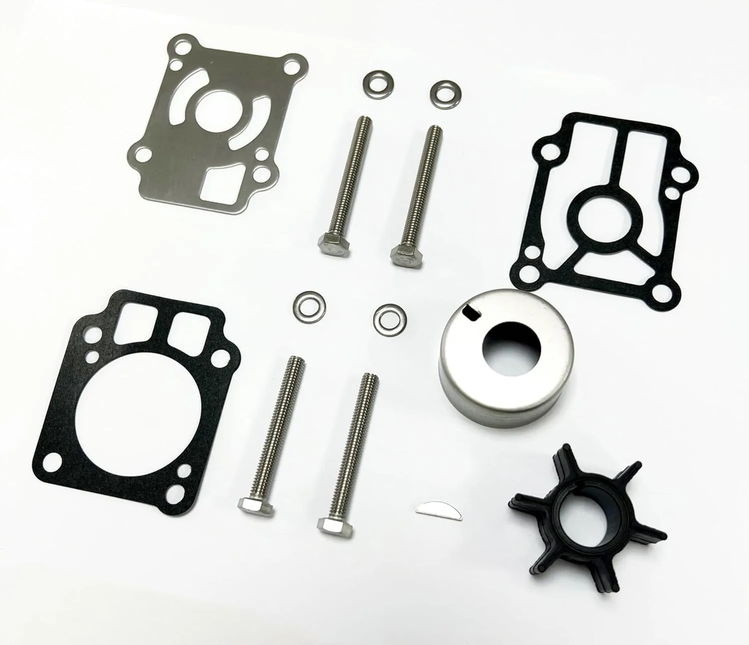 Forestity Compatible with 361-87322-0 361873220M Tohatsu, Water Pump Repair Kit Replacement for Tohatsu 25HP 30HP 2-Stroke 361873220 Mercury Mariner 853792A07