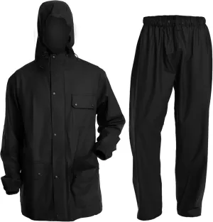 FWG 2 Pieces Waterproof Rain Suit & Multi-Pocket Lightweight and Durable & Unisex &Ideal for Outdoor Fishing