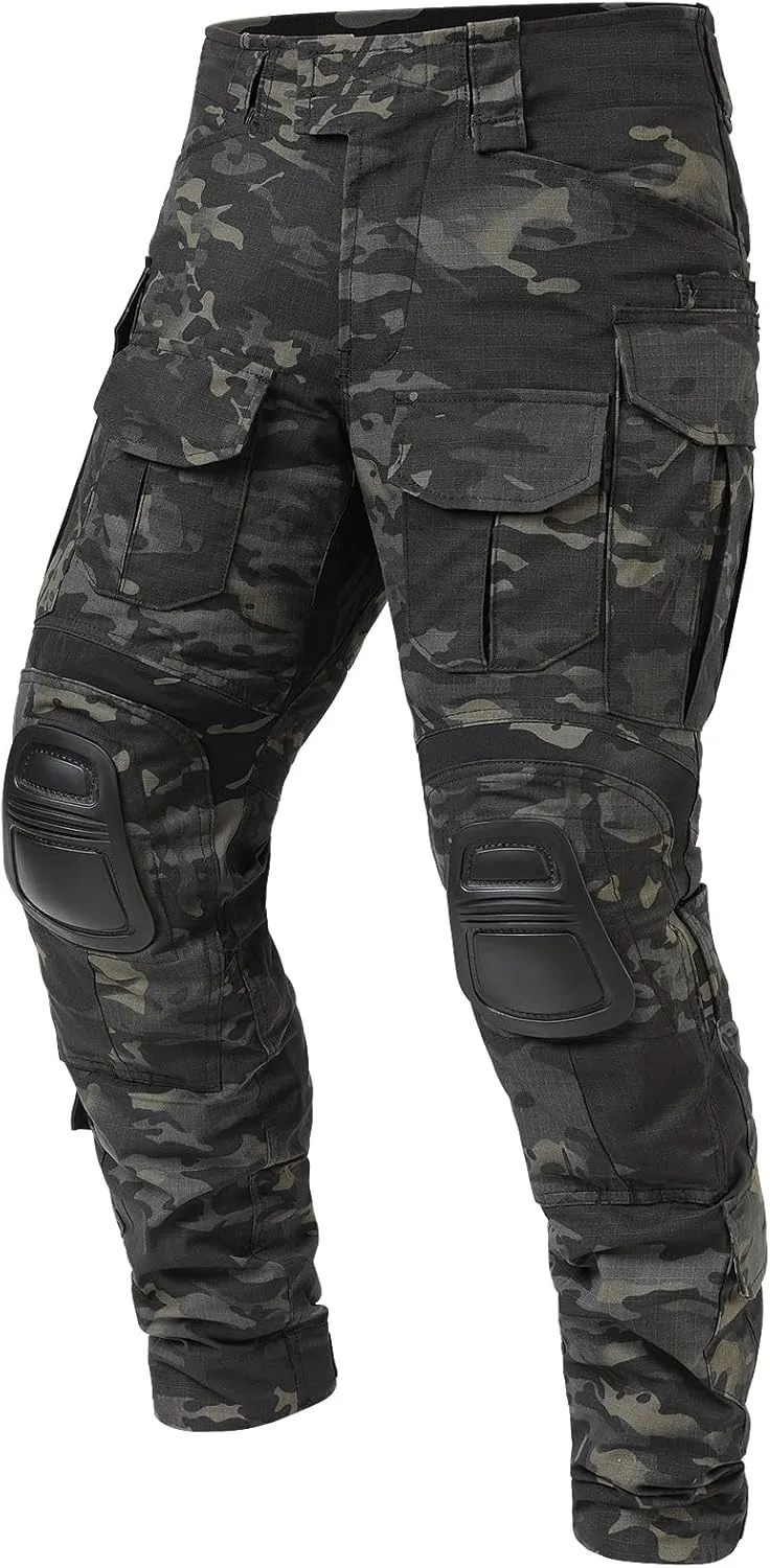 G3 Combat Pant, Men's Military Tactical Camouflage Clothing, Multi-Pocket Rip-Stop Hunting Hiking Paintball