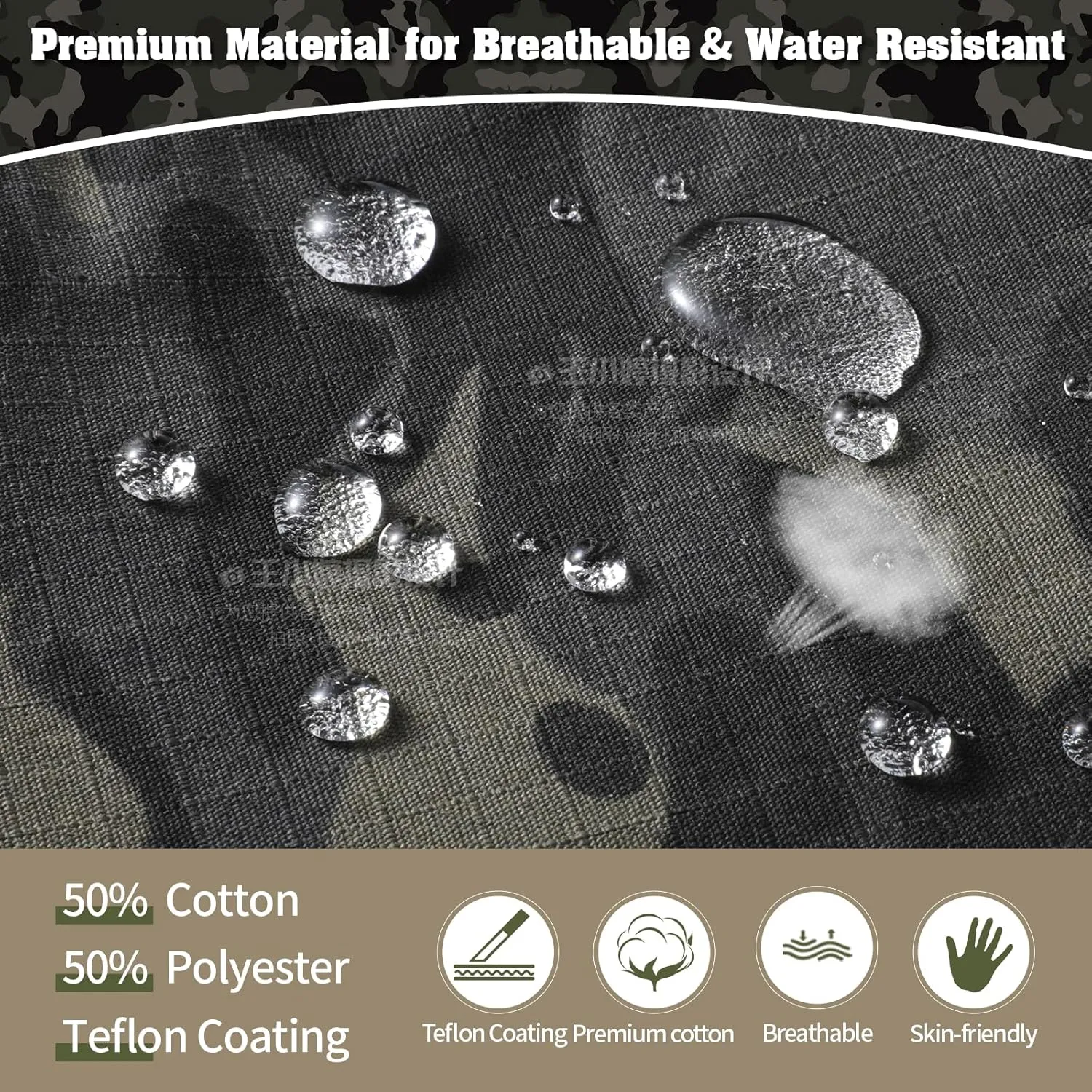 G3 Combat Pant, Men's Military Tactical Camouflage Clothing, Multi-Pocket Rip-Stop Hunting Hiking Paintball