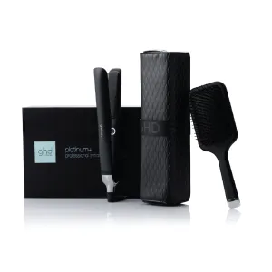 ghd PLATINUM  WITH PADDLE BRUSH & HEAT-RESISTANT BAG GIFT SET