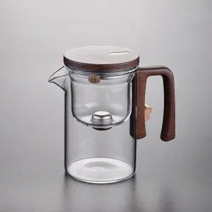 Glass Filter Tea Set Heat-resistant