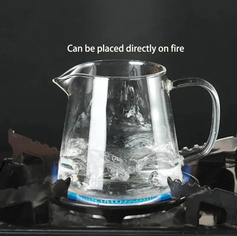 Glass Tea Pot Set - Heat-Resistant Puer Infuser