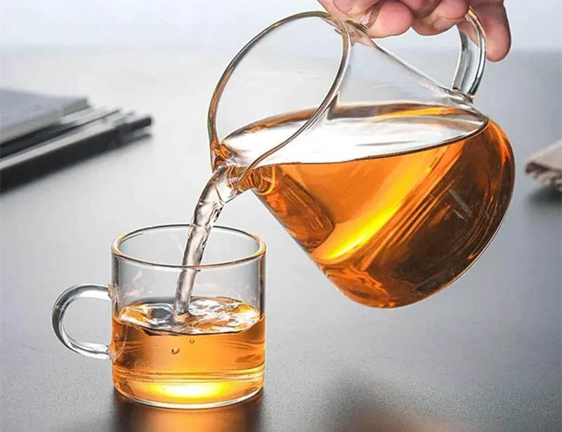 Glass Tea Pot Set - Heat-Resistant Puer Infuser