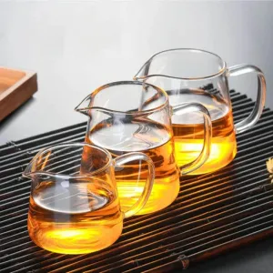 Glass Tea Pot Set - Heat-Resistant Puer Infuser
