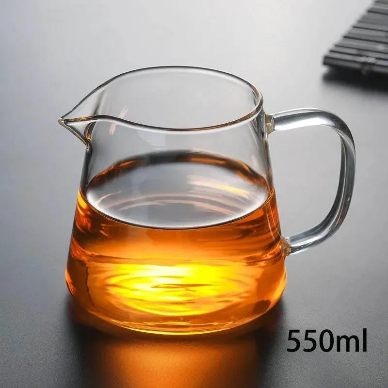 Glass Tea Pot Set - Heat-Resistant Puer Infuser