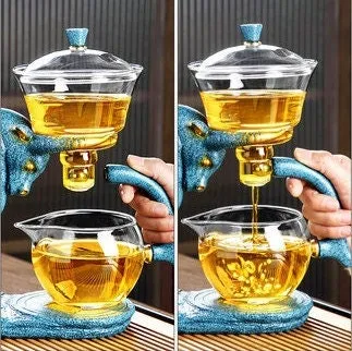 Glass Tea Set Heat-Resistant A Bullish