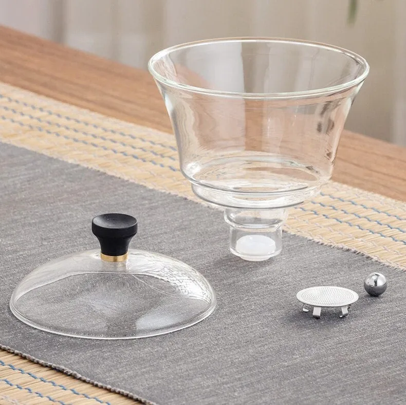 Glass Tea Set Heat-Resistant A Bullish