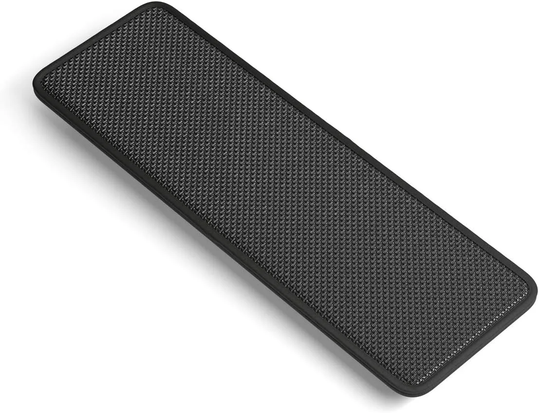 Glorious Wrist Pad/Rest - Compact - Black - Mechanical Keyboards, Stitched Edges, Ergonomic | 12x4 inches | 25mm/1in Thick (GWR-75) Compact (Black)