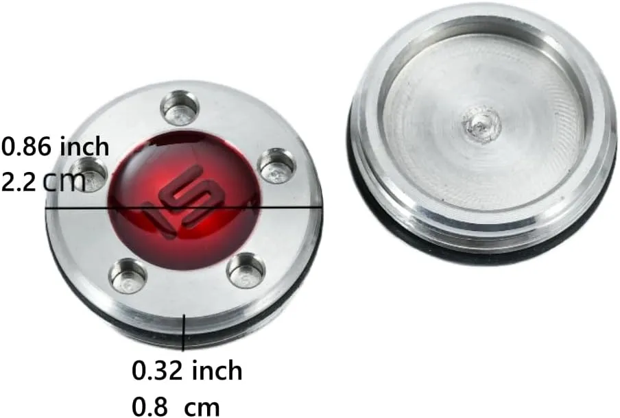Golf Putter Weights 2pcs 5g/10g/15g/20g/25g/30g/35g/40g/45g with Red Wrench Kit Replace for Scotty Cameron Putters