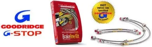Goodridge Stainless Steel Brake Line Kit for 93-98 SC300 Lexus;4 Line;All Models