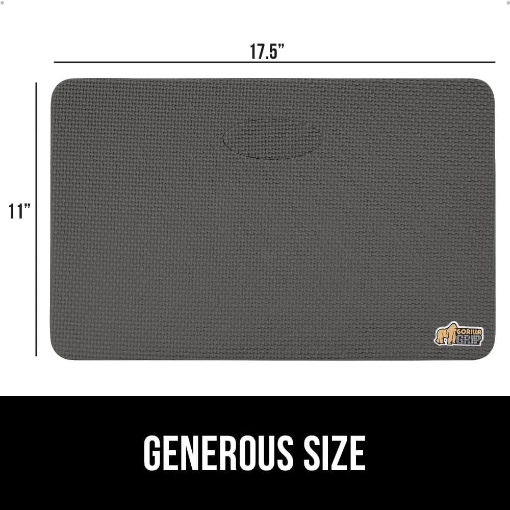 GORILLA GRIP Extra Thick Patent Pending Garden Kneeling Pad, Supportive Soft Foam Knee Cushioning for Gardening, Water Resistant Construction, Bathing Baby, Workout Supplies, Lightweight