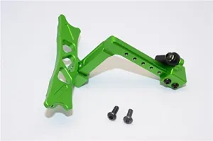 GPM for HPI Crawler King Upgrade Parts Aluminum Adjustable Tow Hitch - 1 Set Green
