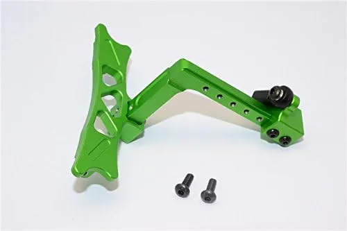 GPM for HPI Crawler King Upgrade Parts Aluminum Adjustable Tow Hitch - 1 Set Green