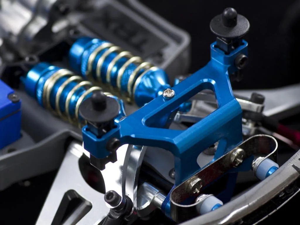 GPM For Traxxas 1/16 Mini E-Revo, Mini Slash Upgrade Parts Aluminum Front Body Post Mount With Screw - 1Pc Set Green