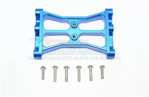 GPM For Traxxas TRX-4 Trail Defender Crawler/TRX-6 Merc-Benz G63 Upgrade Parts Aluminum Chassis Crossmember - 1Pc Set Blue