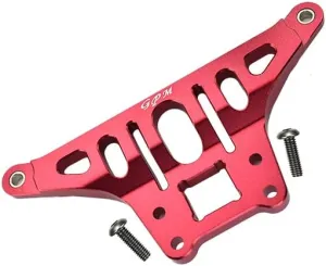 GPM For Traxxas Unlimited Desert Racer 4X4 (#85076-4) Upgrade Parts Aluminum Thickened Front Upper Arm Stabilizer - 1Pc Set Red