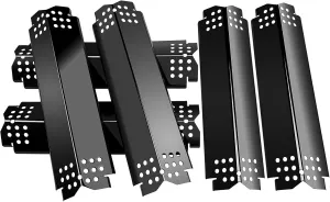 Grill Heat Plates Replacement Parts for Nexgrill 720-0896B, Porcelain Steel Heat Tents, Burner Cover, Flame Tamer, Heat Shield for Home Depot Nexgrill 6 Burner 720-0898, 14.6 Inch
