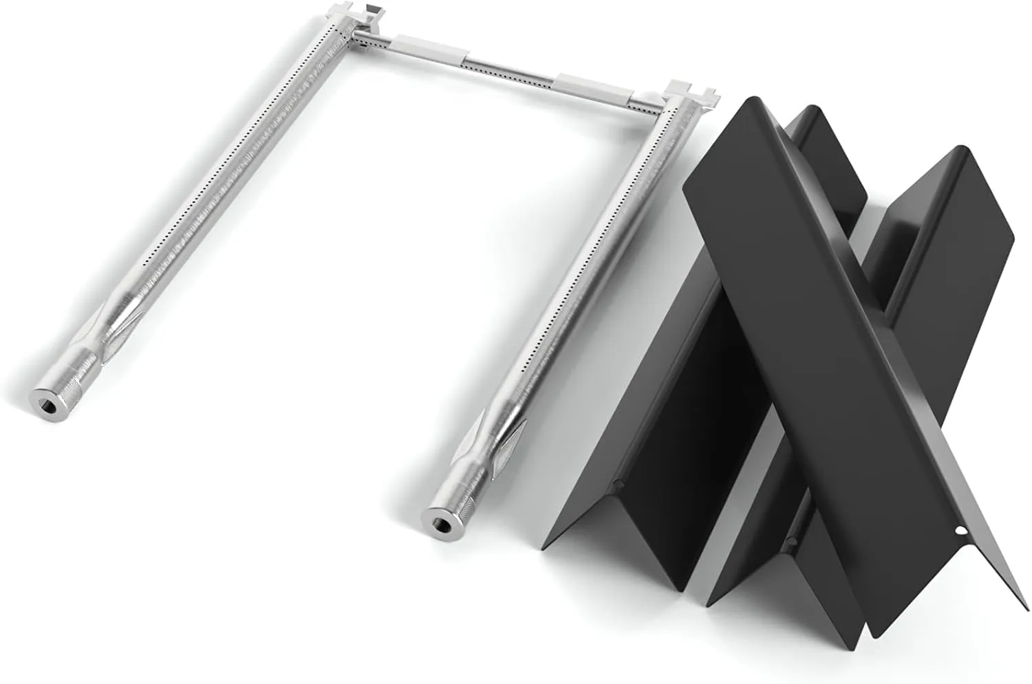 Grill Replacement Parts for Weber Spirit 200 Series, Fits E-210/S-210 Front-Control, 3-Pack 15.3" Flavorizer Bars (Part #7635) & 18" Burner Tubes (Part #69785)
