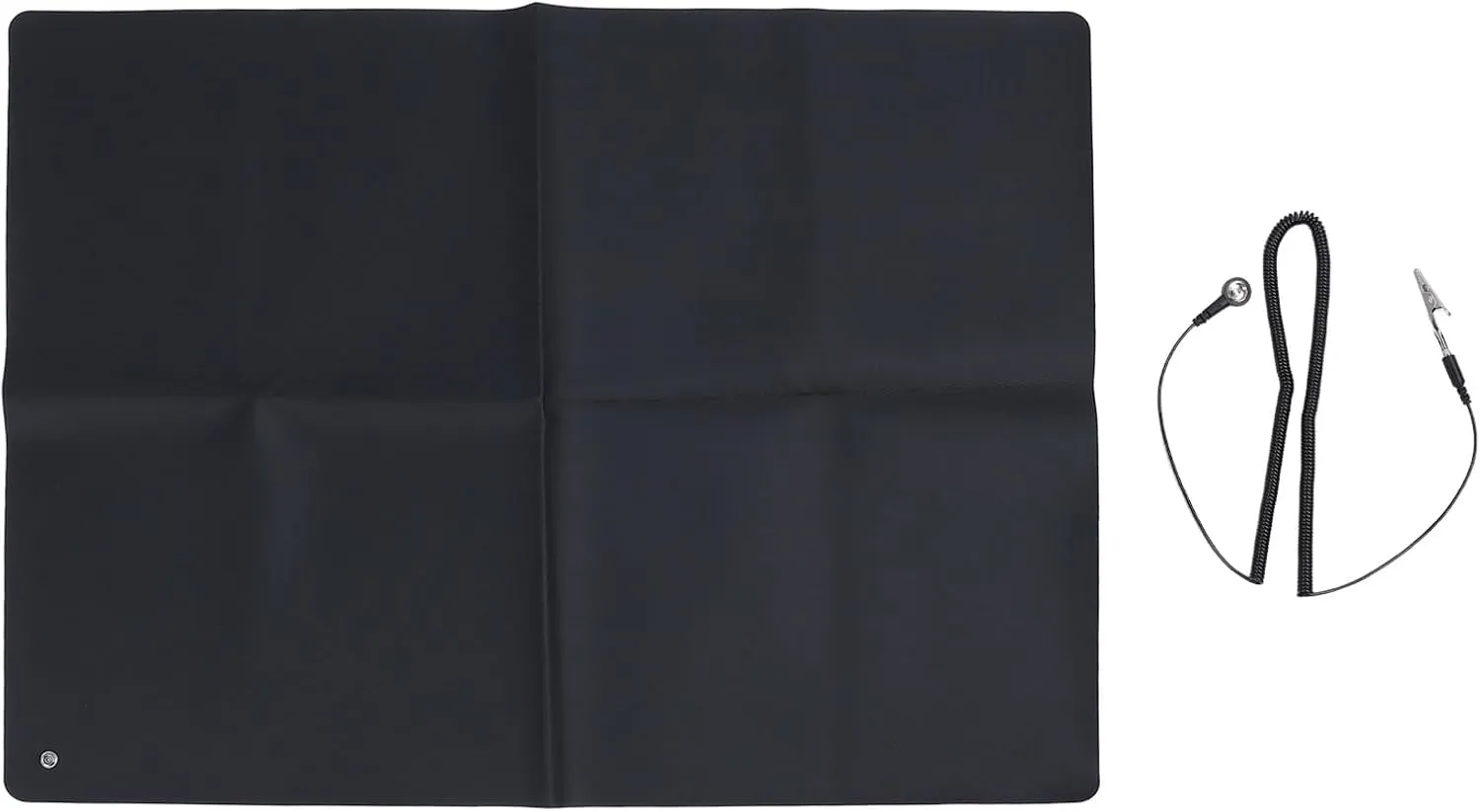 Grounding Mat for Bed, 26.8 x 35.4inch Anti Slip PU Leather Grounding Pad for Sleep Improvement, Earth Grounding Mat, Grounding Sleep Mat, Grounding Yoga Mat, Improve Energy