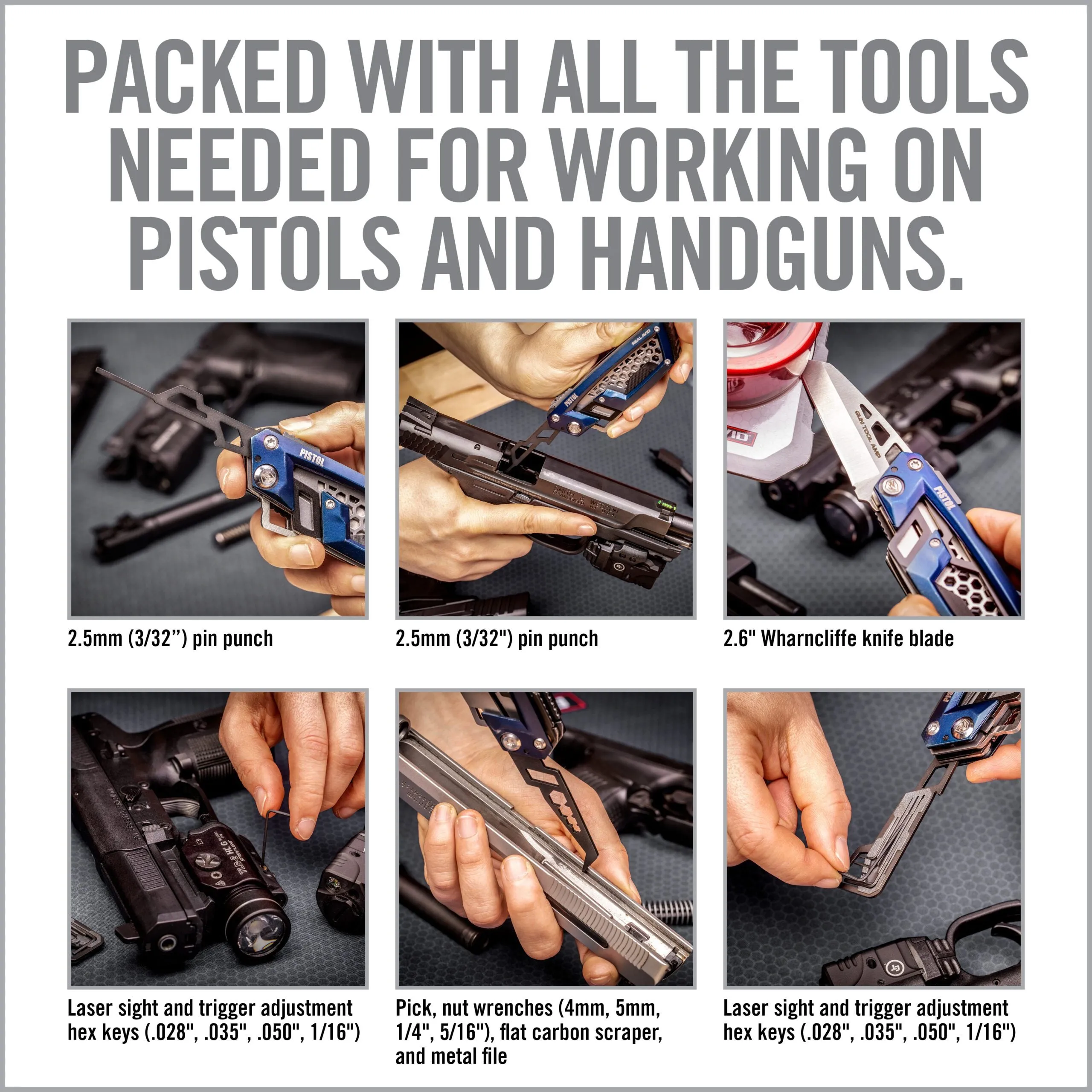 Gun Tool Edge™ - Pistol