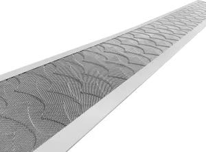 Gutter Guard by Superior 6" 48ft Kit with Screws & Setter, Contractor Grade DIY Friendly Gutter Guards, Stainless-Steel Micro Mesh Gutter Cover