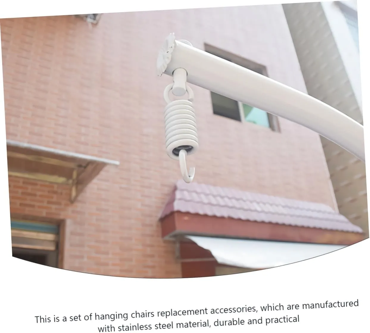 Hammock Bracket Swing Hangers Kit 1 Set Spring Accessories Hook Screw Bolt for Swing Chair Hammock Frame