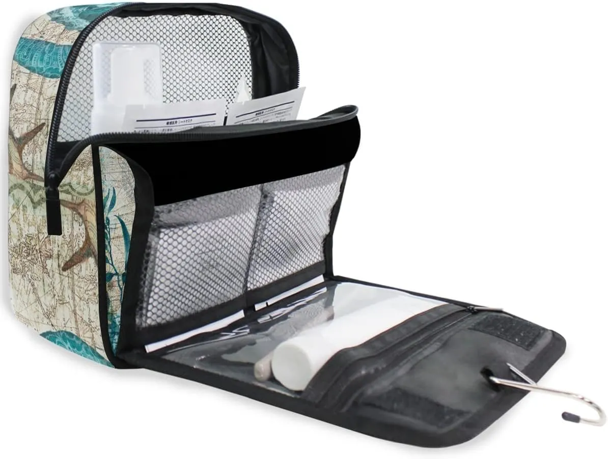 Hanging Travel Toiletry Bag Kit Makeup Case Cosmetics Organizer for Men Women