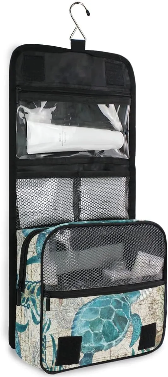 Hanging Travel Toiletry Bag Kit Makeup Case Cosmetics Organizer for Men Women