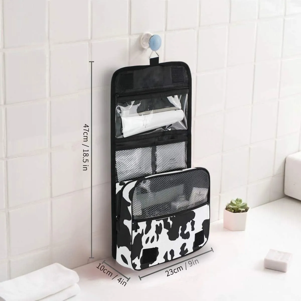 Hanging Travel Toiletry Bag Kit Makeup Case Cosmetics Organizer for Men Women