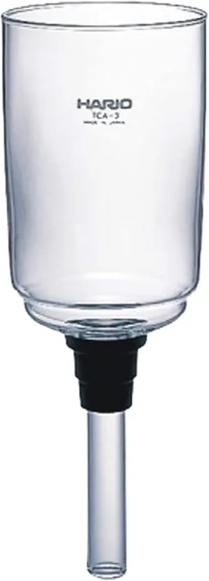 HARIO BU-TCA-2 Top Ball for Technica TCA-2 (Rubber Gasket Included), Heat Resistant Glass