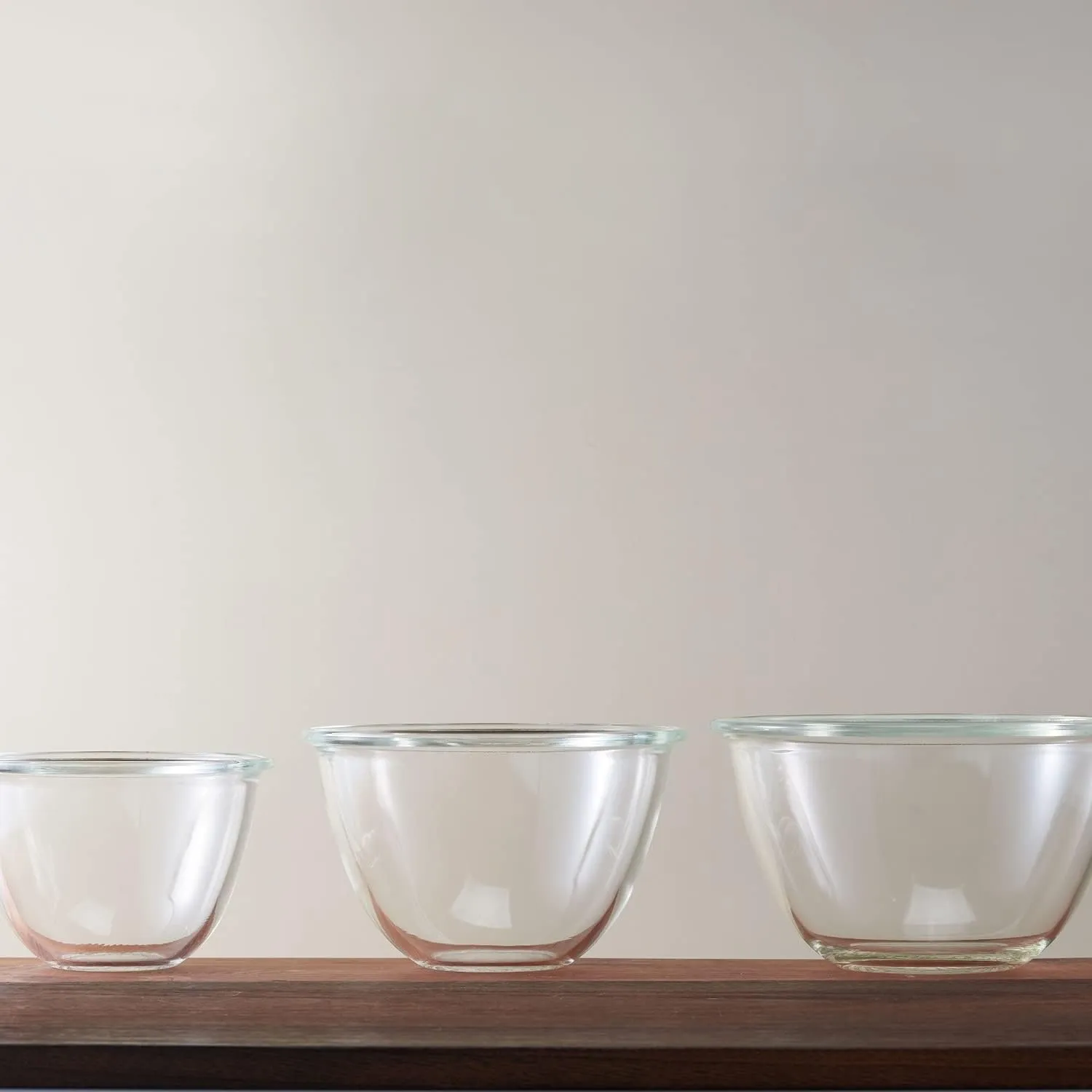 HARIO MXP-2606 Heat Resistant Glass Bowls, Set of 2, 59.1 fl oz (1,500 ml) / 2,200 ml, Made in Japan