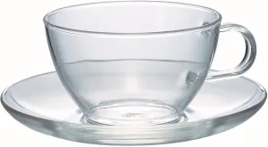Hario Tea Cup and Saucer Set, 230ml
