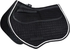 Harrison Howard Diamond Quilted Close Contact Saddle Pad Adjustable with 4 Pockets and Foam Inserts with Differentiated Thickness Horse Riding Pad with Added Cushioning and Comfort