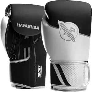 Hayabusa Sport Boxing Gloves for Men and Women – Dual-Splinted Wrist Support, Multi-Density Foam Padding, Contoured Fit – Ideal for Boxing, Kickboxing, and Muay Thai Training