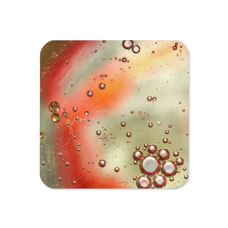 Heat Resistant Abstract Circles Coasters
