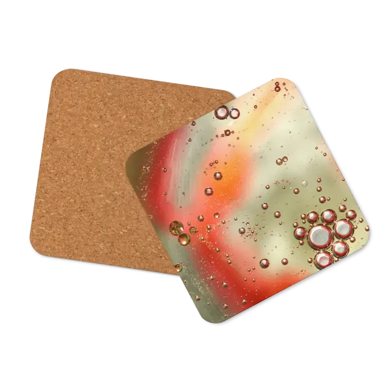 Heat Resistant Abstract Circles Coasters
