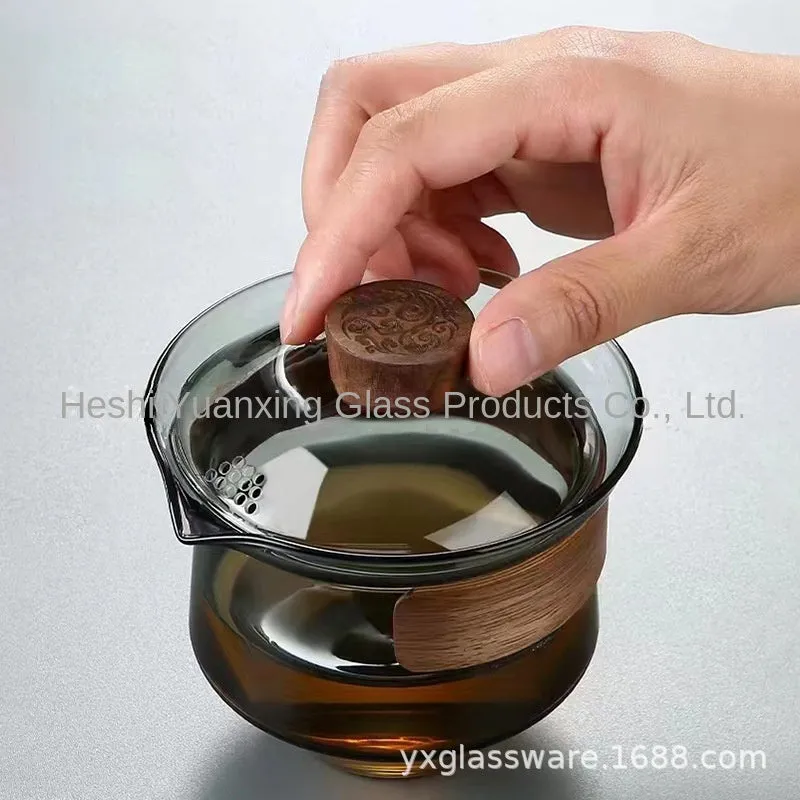 Heat Resistant Glass Tea Set, Gongfu Red Tea High-end Set